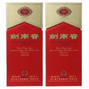 亚马逊中国：镇店之宝，剑南春 52度浓香型白酒 500ml*2瓶 送礼品袋