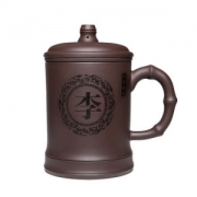 正喜百家姓     原矿紫砂茶杯四件套 480ml