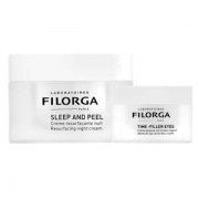 FILORGA 菲洛嘉 焕颜明眸滋养套装（逆时光紧致眼霜 15ml + 果酸焕肤晚霜 50ml） *2件