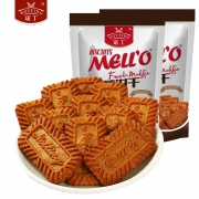 天猫商城：诺丁 比利时风味焦糖饼干2袋600g