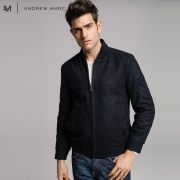 ANDREWMARC 新款修身毛呢外套