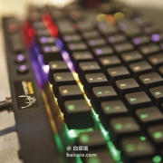 天猫商城：CORSAIR 海盗船 K65 RGB 机械游戏键盘 银轴