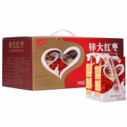 三剑客 锌大红枣乳酸菌饮品风味牛奶250ml*12整箱装*2件