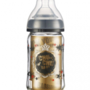 chuchu 啾啾 玻璃宽口径 新生儿奶瓶 160ml    22元包邮（47-25）