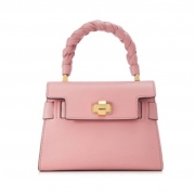 缪缪（MiuMiu） Madras Handbag羊皮手袋包 粉色