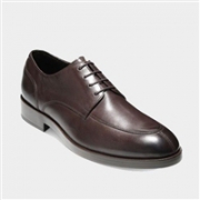 限US8码！Cole Haan 可汗 Henry Grand 男士真皮牛津鞋 深棕色