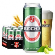 Beck's 贝克 德国进口 啤酒 500ml *24听 整箱装