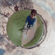 GoPro Fusion 全景运动相机  可拍摄5.2K、360°视频