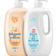 Johnson’s baby  强生婴儿牛奶沐浴露1L+香桃1L   40.9元（55.9-15）