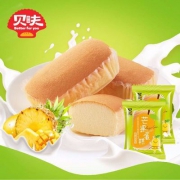 天猫商城：贝夫 菠萝味蛋糕 500g*2件