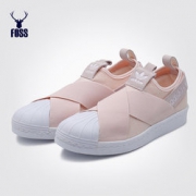 24日0点！adidas 阿迪达斯 三叶草 SUPERSTAR系列 SLIP ON 女款运动鞋    349元包邮（用券）