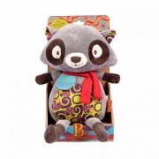 会说话会打呼噜！B.toys比乐 爱说话的小浣熊玩具*2件