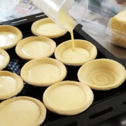 葡式蛋挞皮 30个 带锡底托