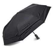 Samsonite 新秀丽 双层防风自动折叠雨伞