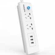 飞利浦 usb插座3USB 2.4A全长1.6米