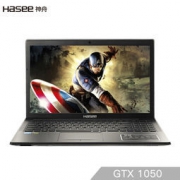 HASEE 神舟 战神K670D-G4D3 15.6英寸游戏笔记本电脑（G4600 8G 1T GTX1050 4G独显）