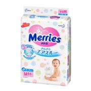 Merries花妙而舒 婴幼儿纸尿裤中号M64片