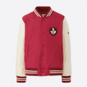 Uniqlo优衣库 男女童罗纹茄克