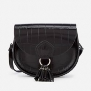 历史新低： The Cambridge Satchel mini Tassel 女士真皮斜挎包