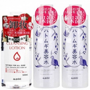 alovivi 薏仁美容水500ml*2+皇后卸妆水500ml
