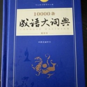 《中华四字成语大词典10000条》