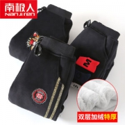 南极人 儿童灯芯绒休闲裤 加绒加厚