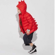 考拉工厂店 儿童小恐龙羽绒服