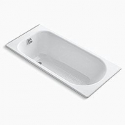 KOHLER 科勒 K-941T-GR-0 索尚 1.5m铸铁浴缸 + 碧然德 Aluna Cool 2.4L 滤水壶
