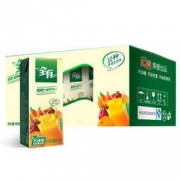 汇源 全有100% 复合果蔬汁 200ml/盒 *12 整箱装