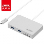 优越者 Type-C转USB 3.0分线器读卡器