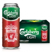 Carlsberg 嘉士伯特醇啤酒 利物浦特别纪念版 500ml*12听