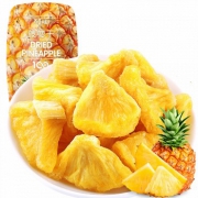 百草味 台湾风味菠萝干片100g/袋