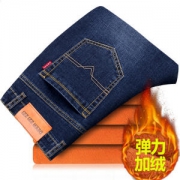 瀚章 男士牛仔裤 有加绒款