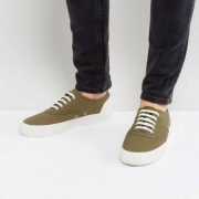 亚马逊海外购：US9码 Fred Perry barson 男士帆布休闲鞋 Prime会员免费直邮