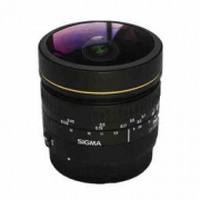 SIGMA 适马 8mm F3.5 EX DG FISHEYE 全画幅 超广角定焦镜头（尼康单反卡口）