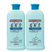 24日0点！LION 狮王 毛发力双重修复洗发水 200ml*2瓶    44.5元包邮包税（限前1000件）