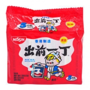 PLUS会员、限地区： NISSIN 出前一丁 方便面麻油味 100g*5包+NISSIN 出前一丁 方便面九州浓汤猪骨汤味 100g*5包