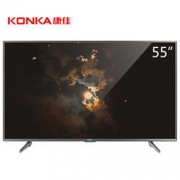 KONKA 康佳 LED55R80 55英寸 4K 超薄电视