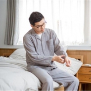 网易严选 男式双层纱家居服套装 纯棉 2色
