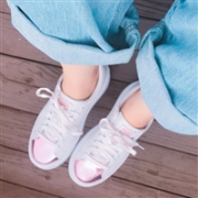Puma 彪马 Basket Suede  Platform 玫瑰金厚底鞋