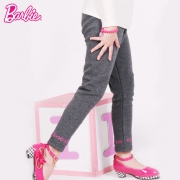 BARBIE 芭比女童加绒加厚打底裤休闲裤 多色
