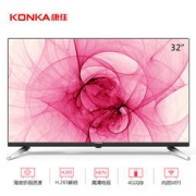 KONKA 康佳 LED32S1 32英寸 智能液晶平板电视（黑色）