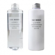 MUJI无印良品 舒柔敏感肌滋润型水乳套装200ml*2瓶