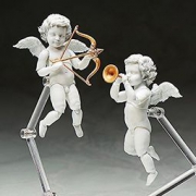 FIGMA 桌上美术馆系列 天使像 ABS&PVC制 涂装完成可动手办