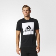 0点！adidas 阿迪达斯ESS BIGLOGO男子短袖T恤S98724 72元