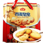 日威 丹麦皇室曲奇饼干（铁罐装）1000g