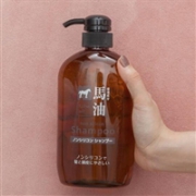 熊野油脂 无硅油马油洗发水 600ml*4瓶