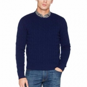 亚马逊海外购：Brooks Brothers 布克兄弟 男士圆领纯羊毛针织衫 prime会员免费直邮