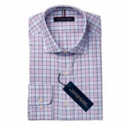 TOMMY HILFIGER 汤米·希尔费格 秋冬男士正装长袖衬衫