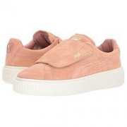 US6.5码起：PUMA 彪马 Suede Platform Strap 女士休闲鞋